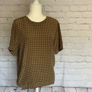 Vintage Pappagallo Silk Blouse